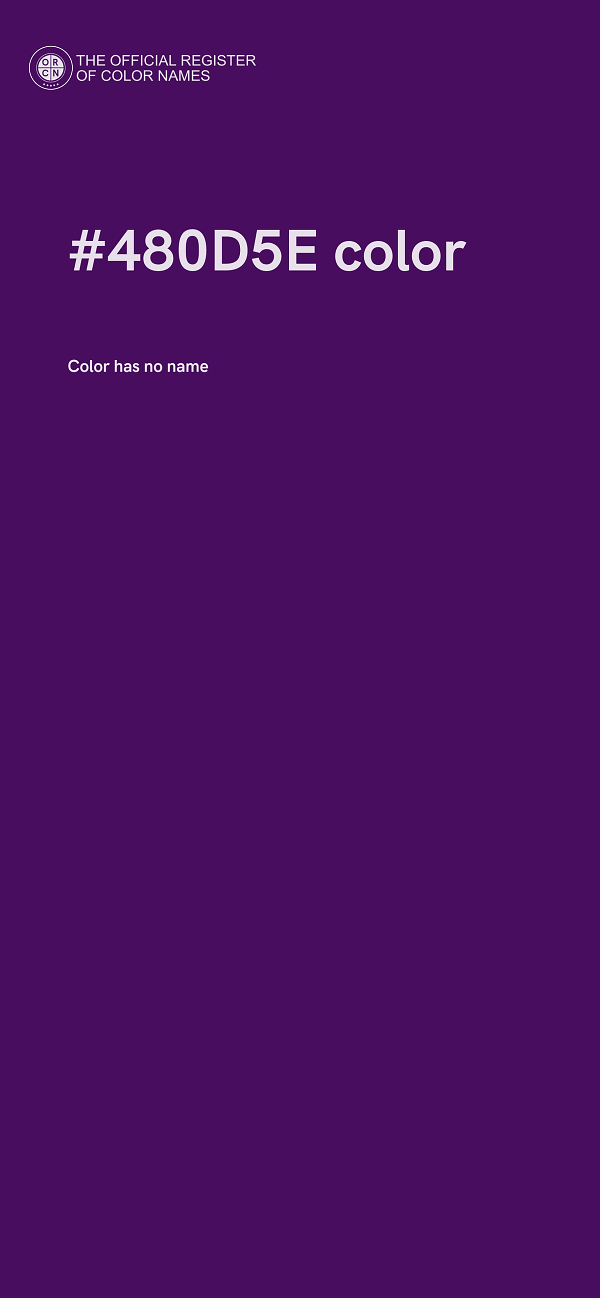 #480D5E color image