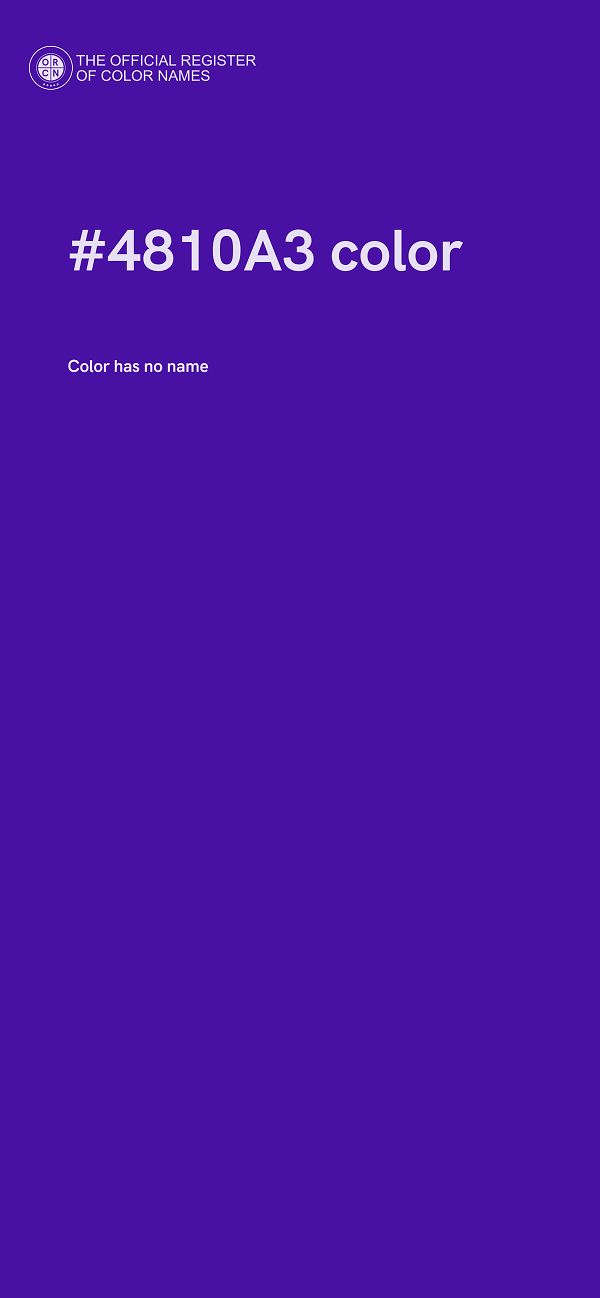 #4810A3 color image
