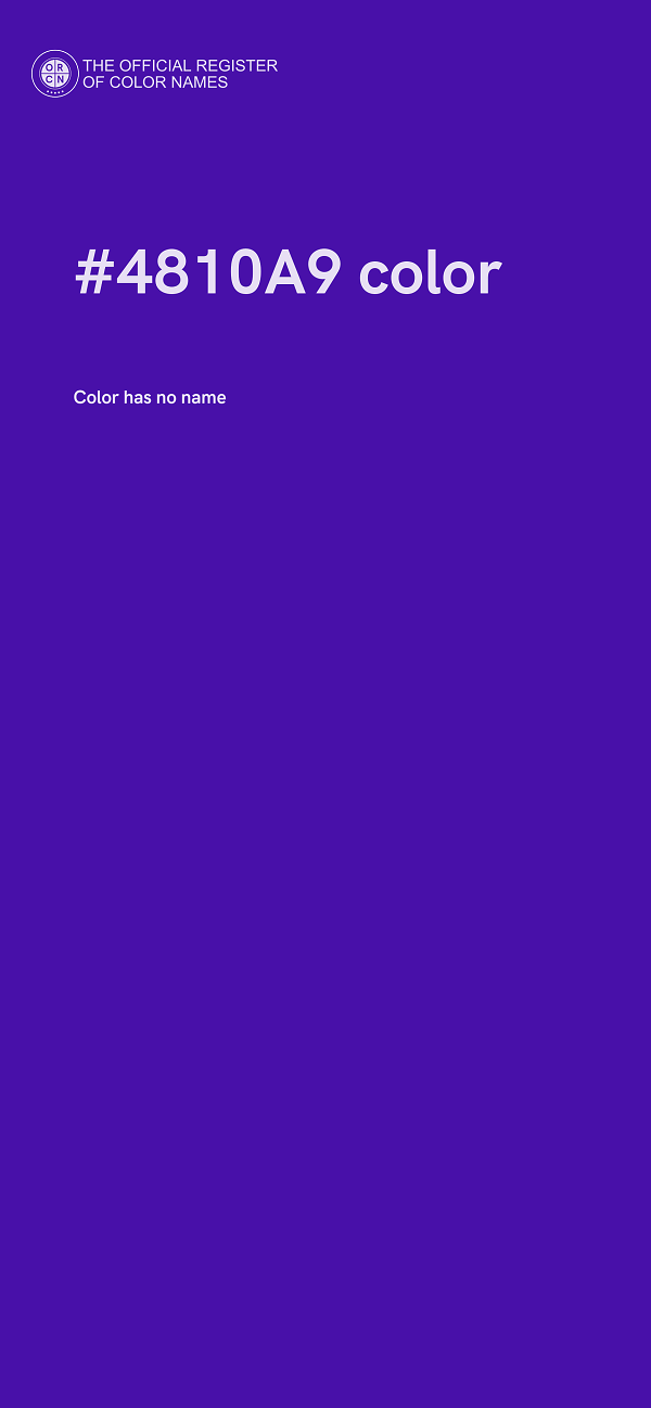 #4810A9 color image