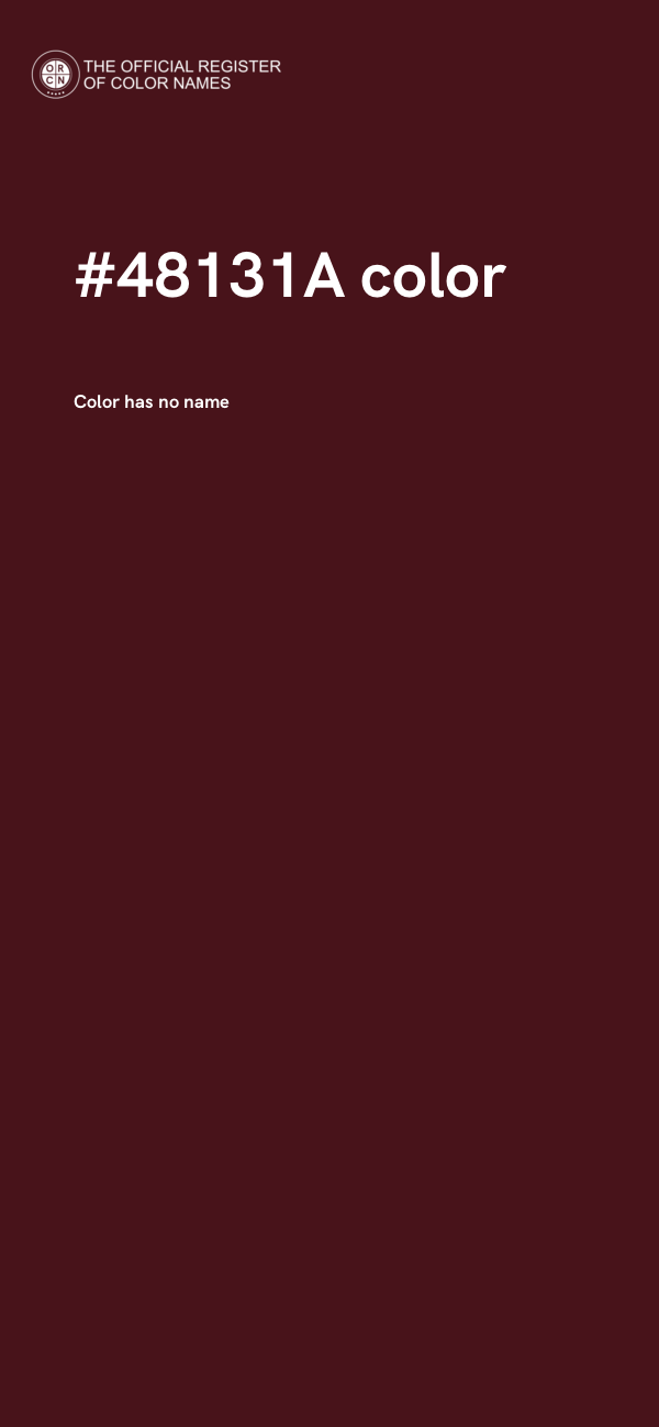 #48131A color image