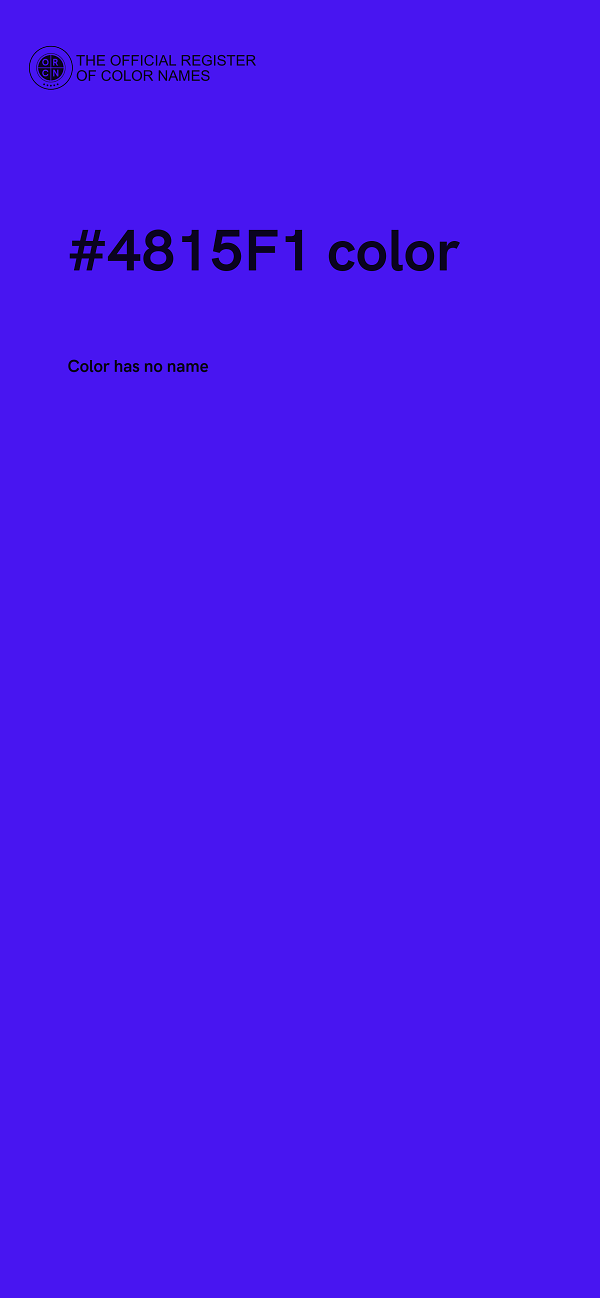 #4815F1 color image