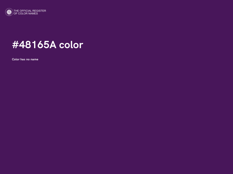 #48165A color image
