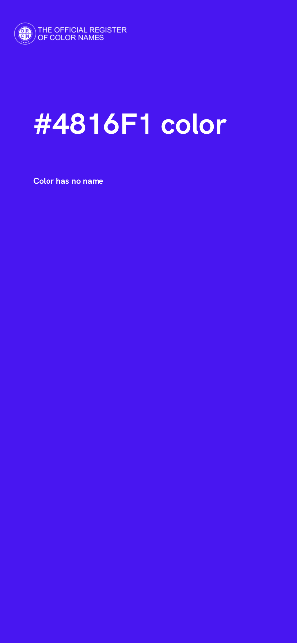 #4816F1 color image