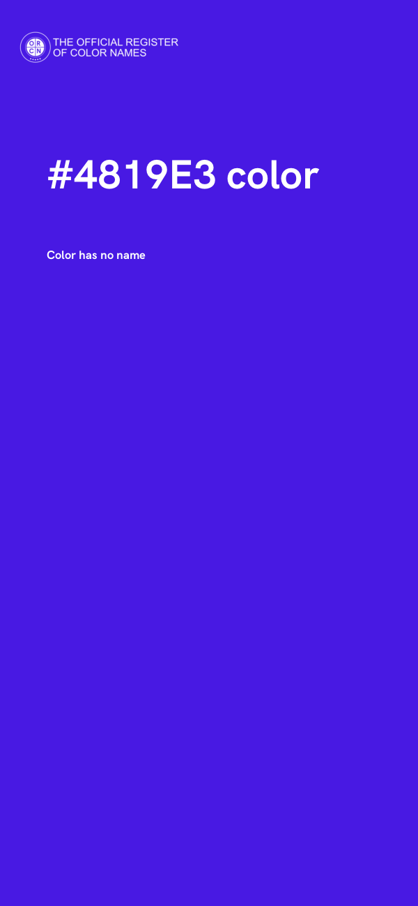 #4819E3 color image
