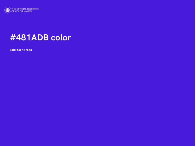 #481ADB color image