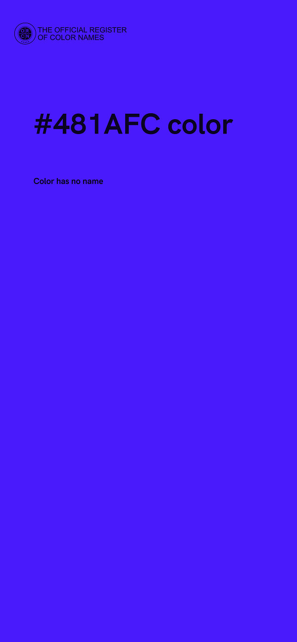 #481AFC color image