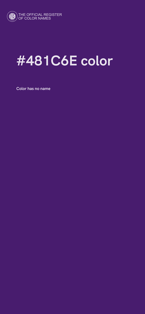 #481C6E color image