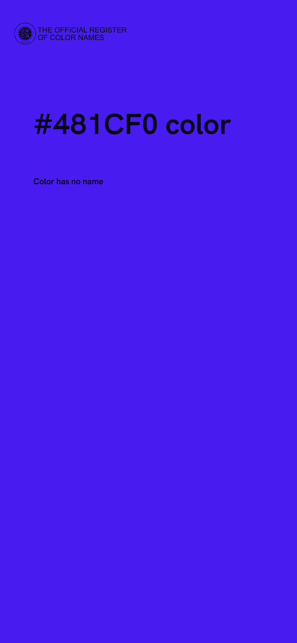 #481CF0 color image