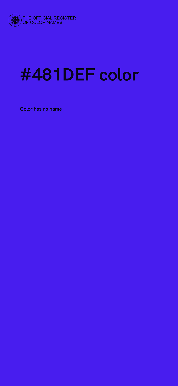 #481DEF color image