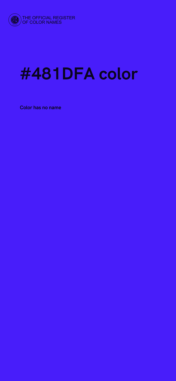 #481DFA color image