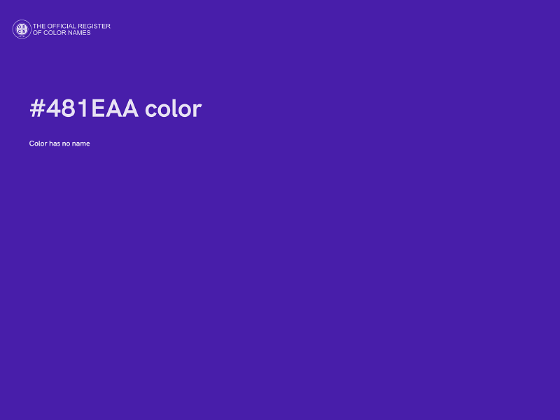 #481EAA color image