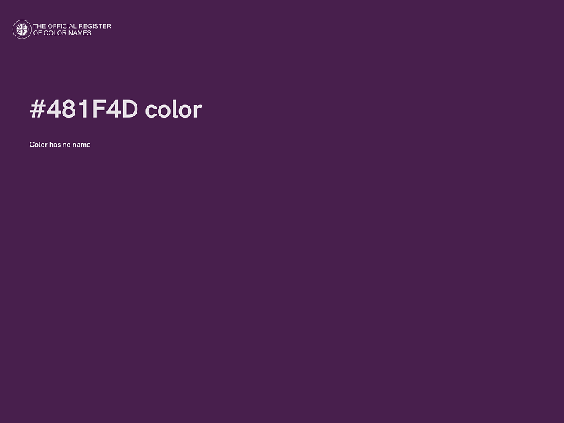 #481F4D color image