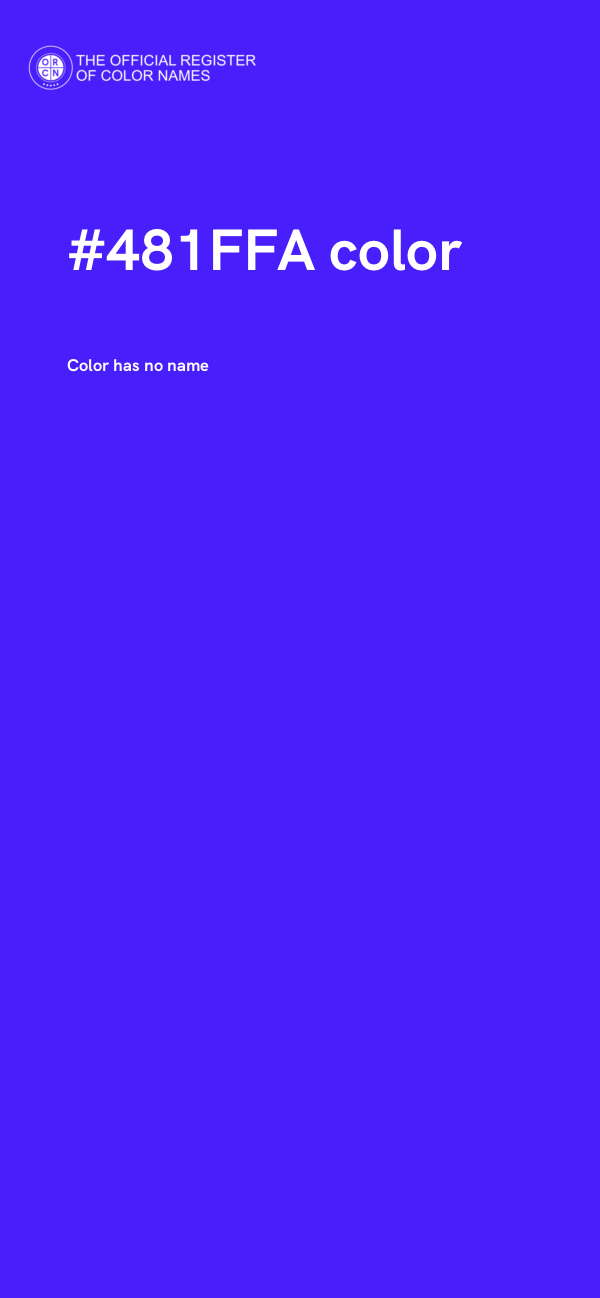 #481FFA color image