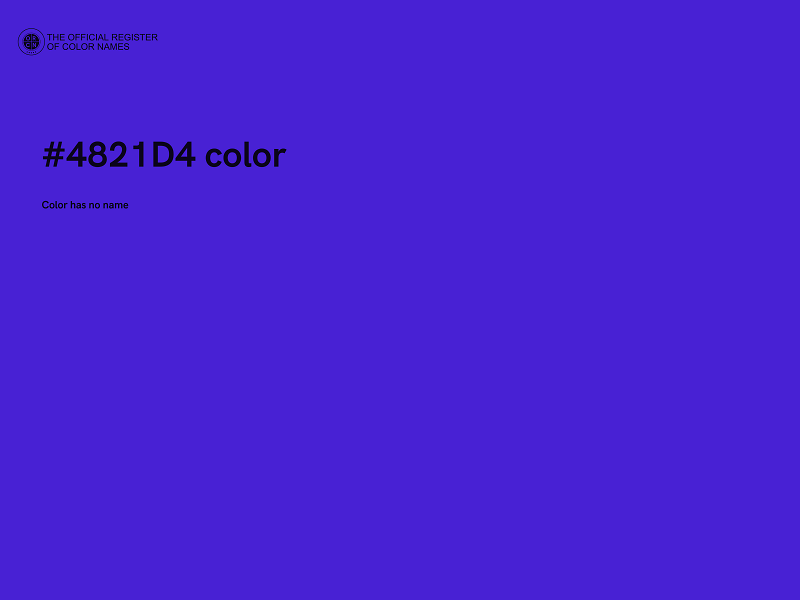 #4821D4 color image