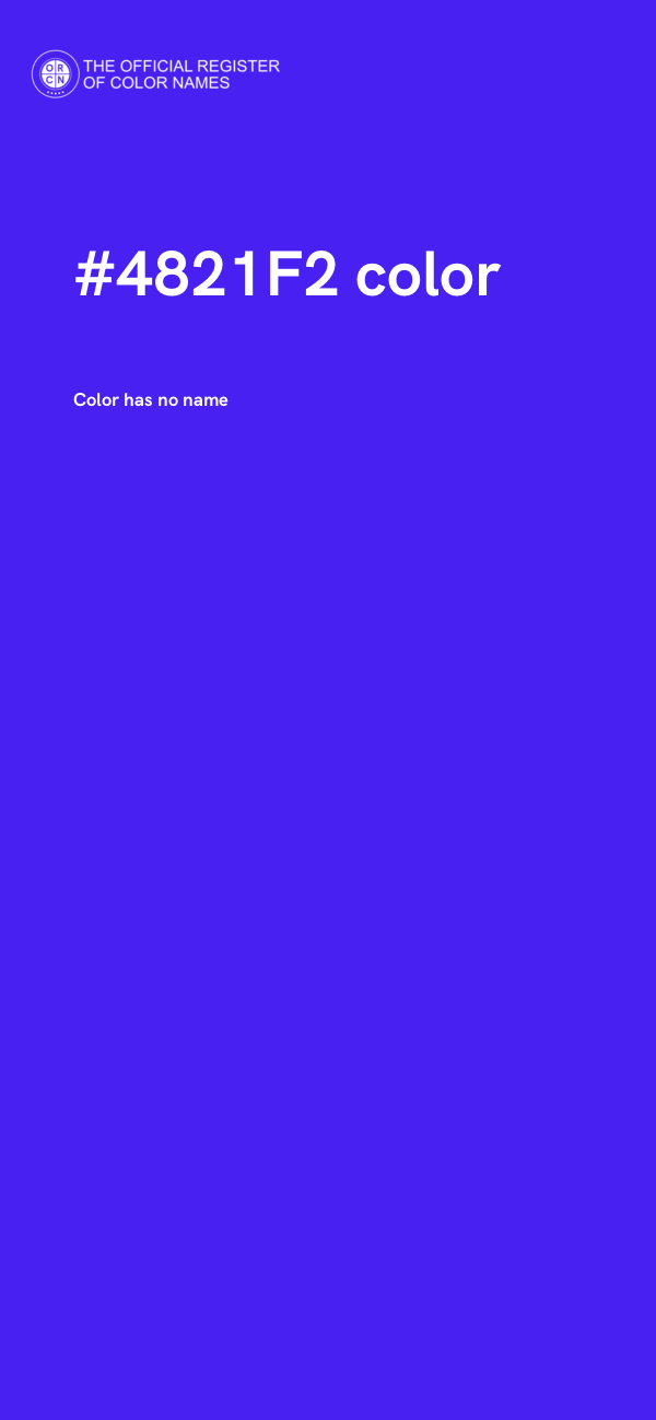 #4821F2 color image