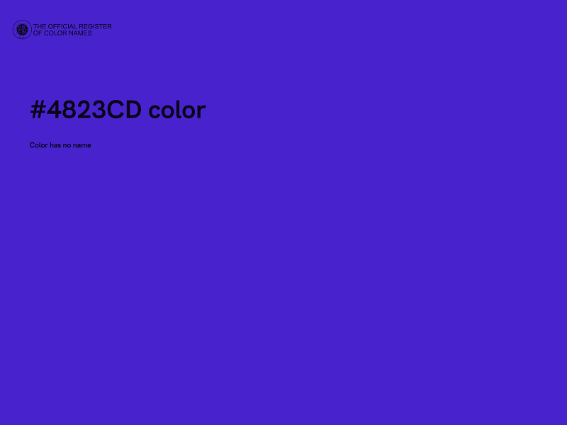 #4823CD color image