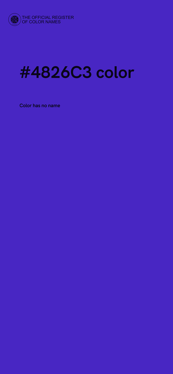 #4826C3 color image