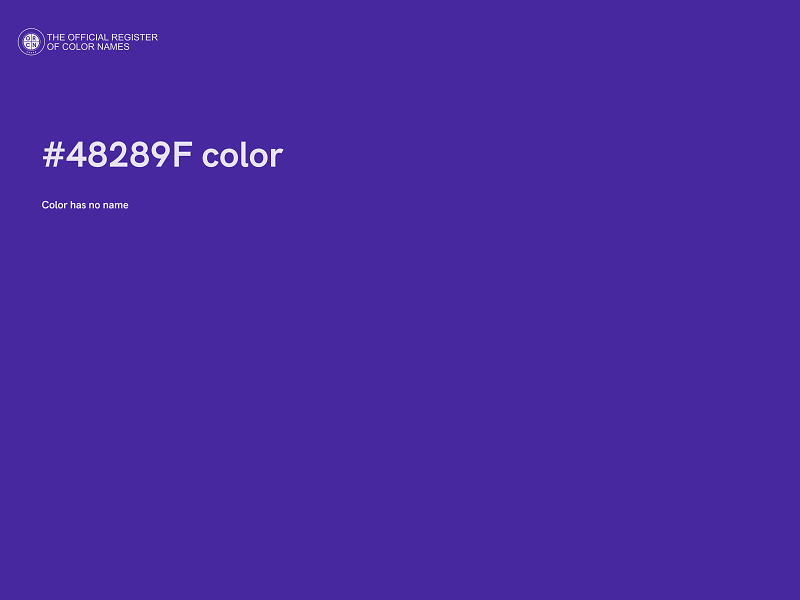 #48289F color image