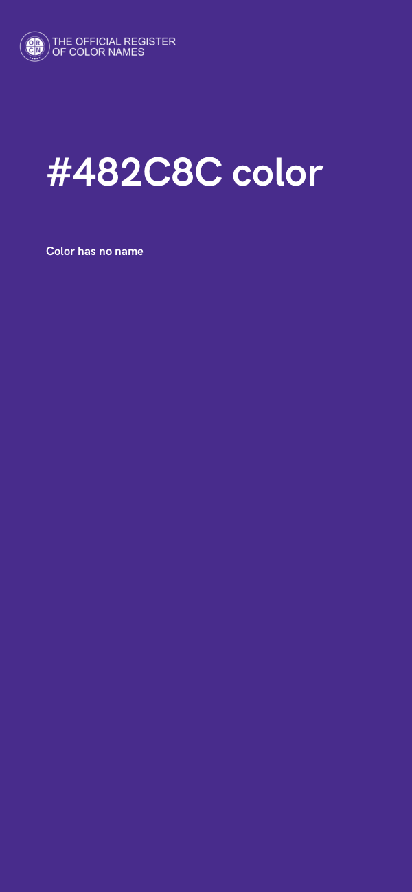 #482C8C color image