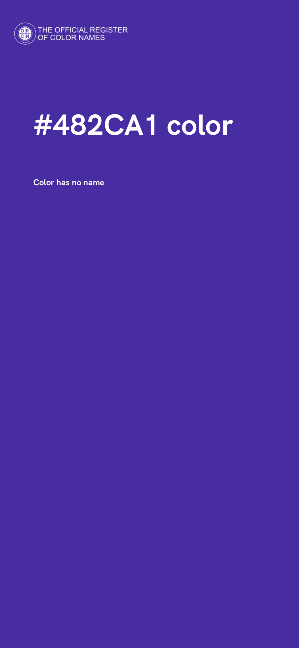 #482CA1 color image