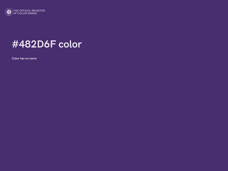 #482D6F color image