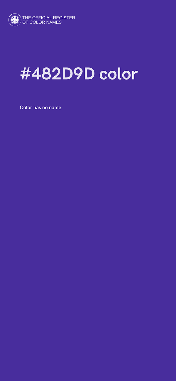 #482D9D color image