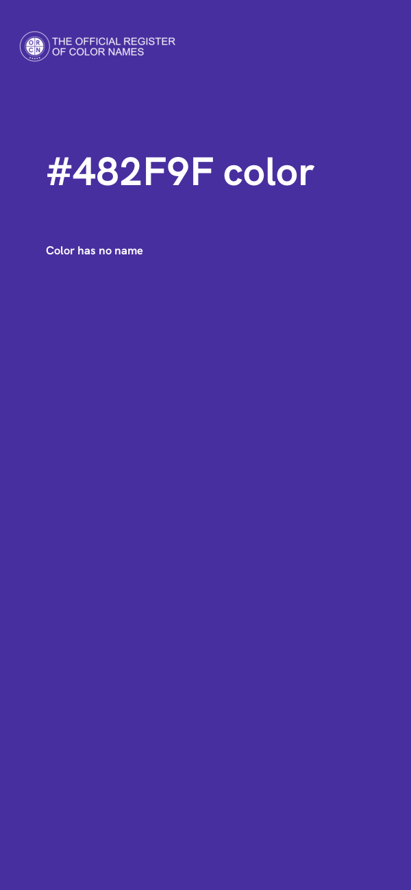 #482F9F color image