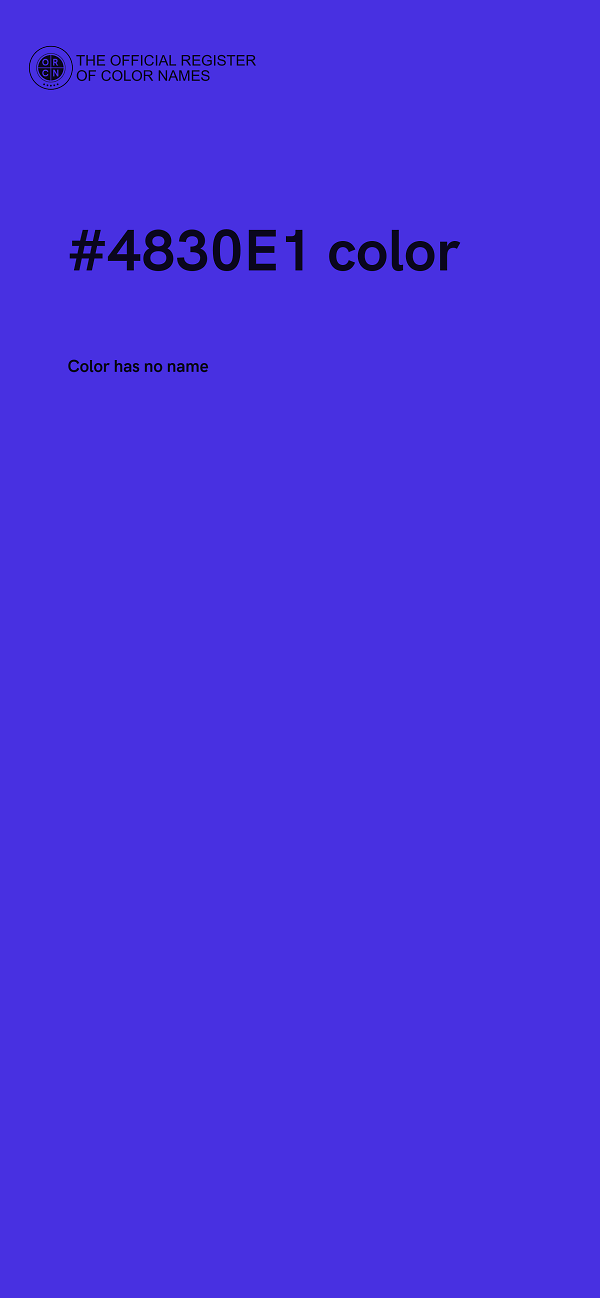 #4830E1 color image