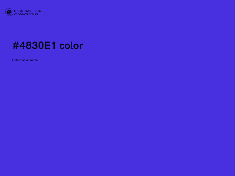#4830E1 color image
