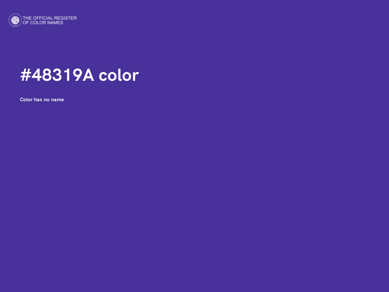 #48319A color image