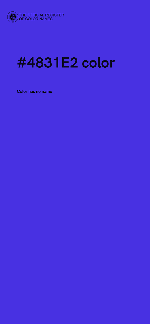 #4831E2 color image