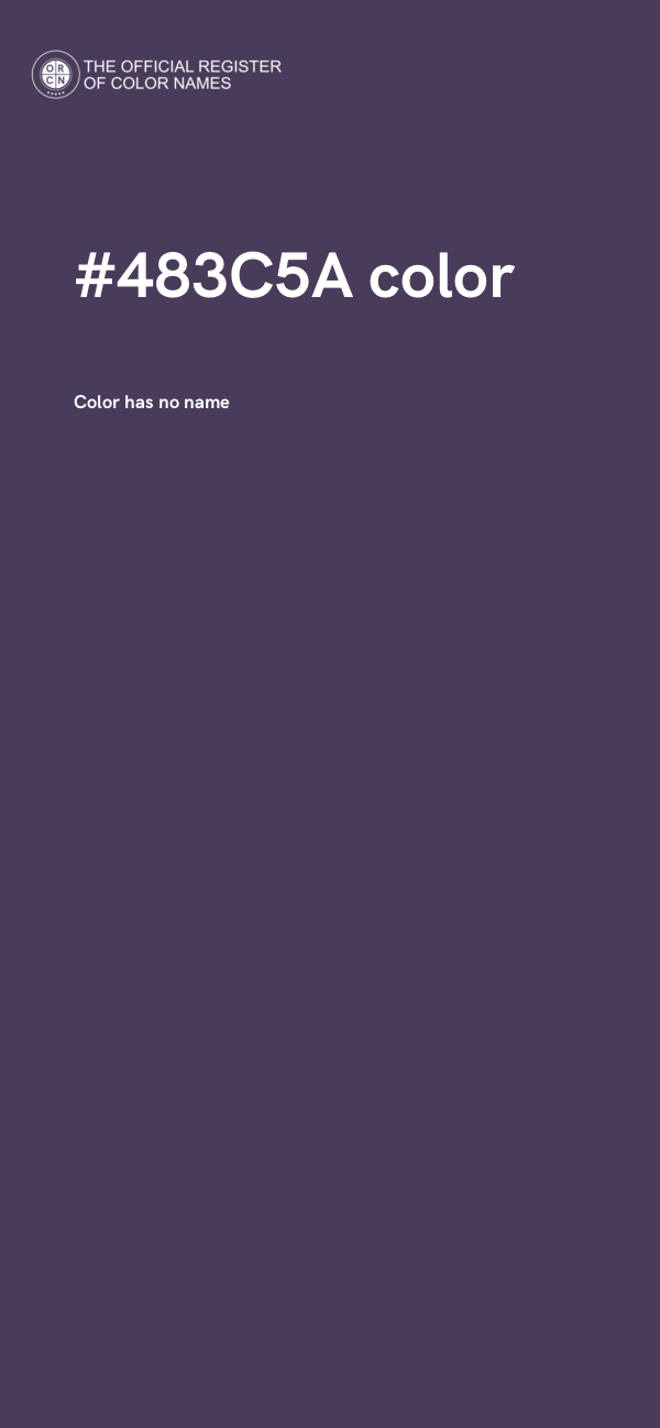 #483C5A color image