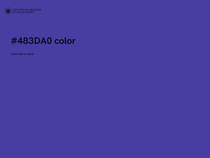 #483DA0 color image