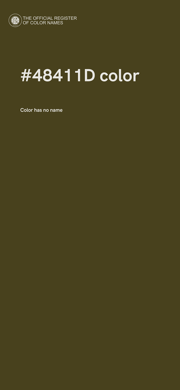 #48411D color image