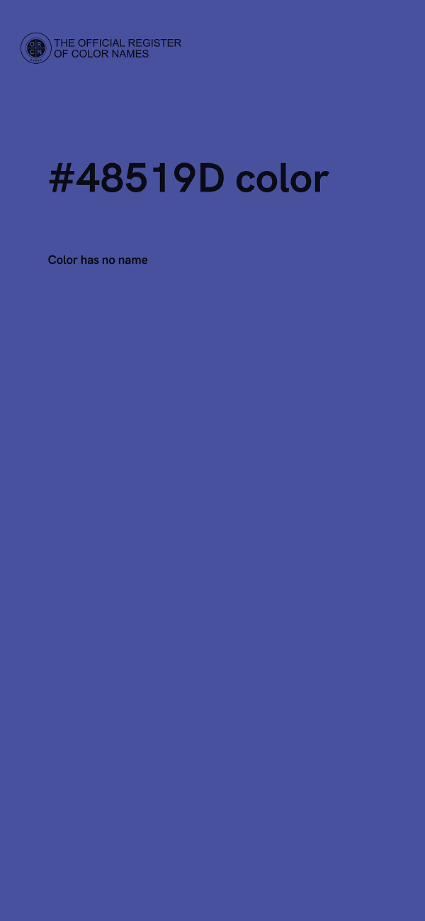 #48519D color image