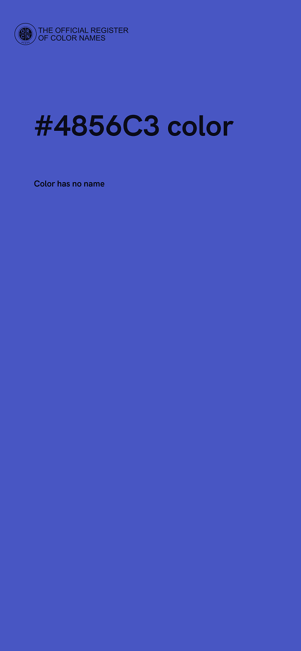 #4856C3 color image