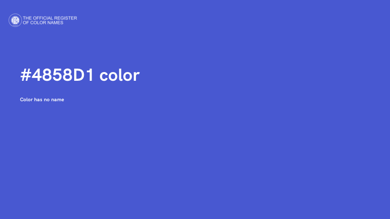 #4858D1 color image