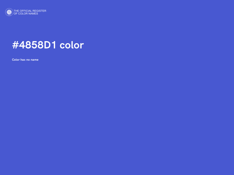 #4858D1 color image