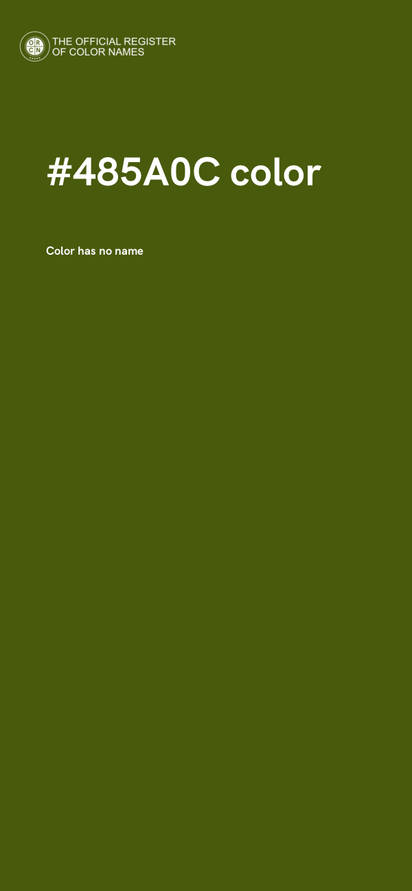 #485A0C color image