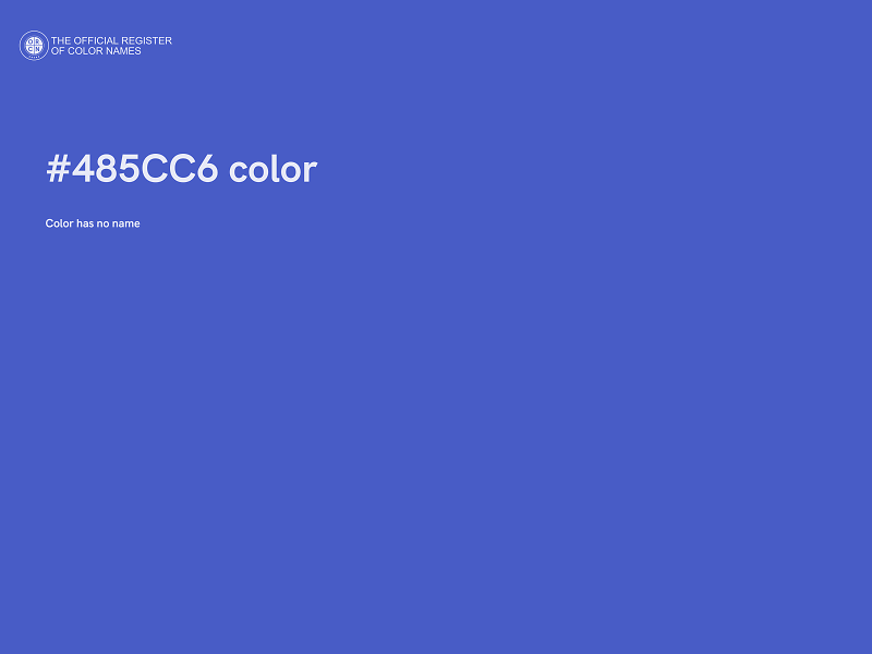 #485CC6 color image
