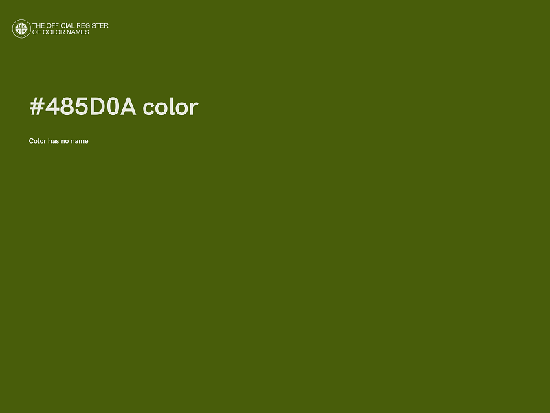 #485D0A color image