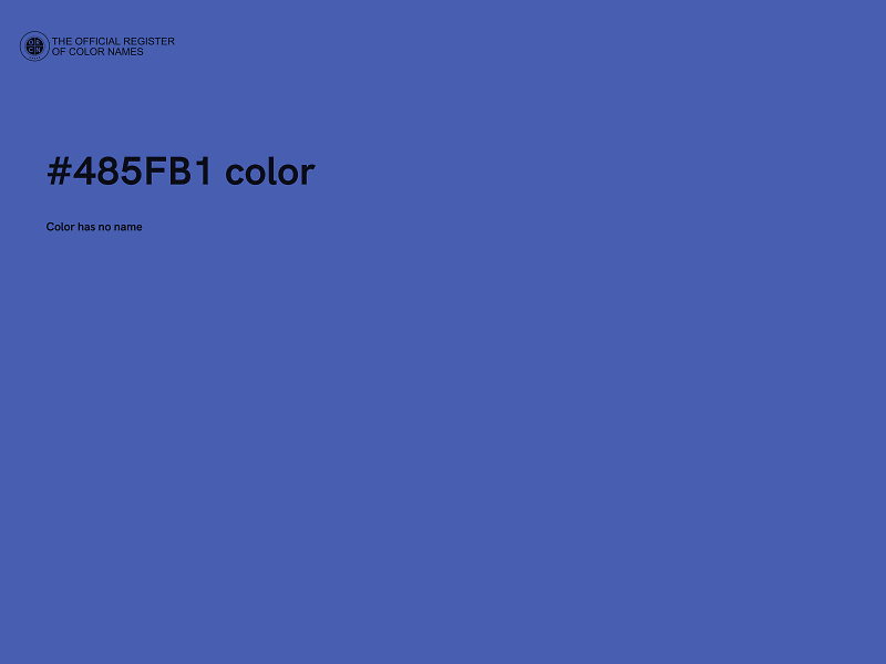#485FB1 color image