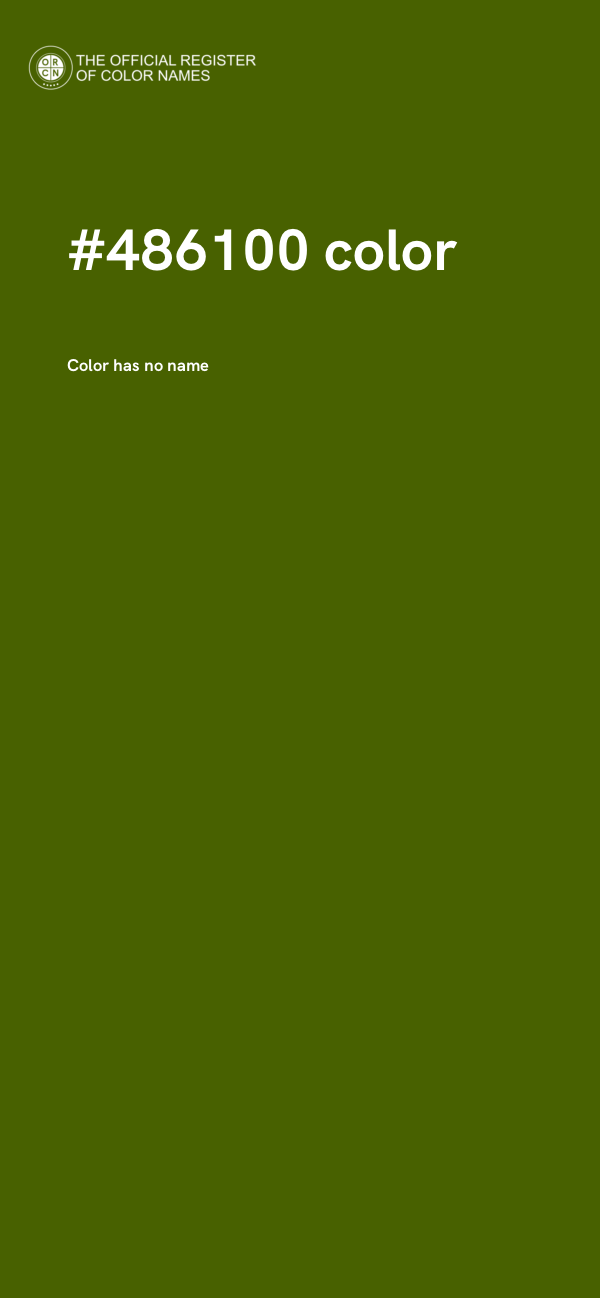 #486100 color image