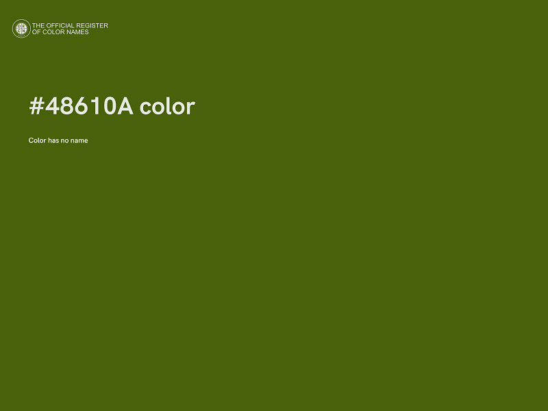 #48610A color image