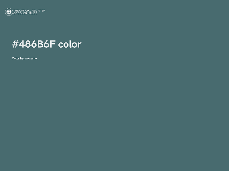 #486B6F color image