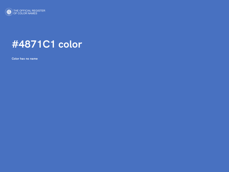 #4871C1 color image