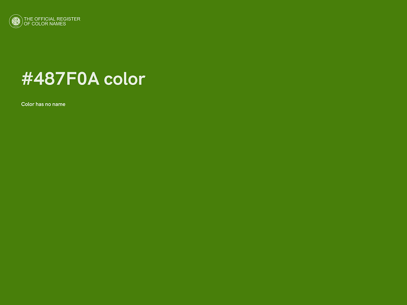 #487F0A color image