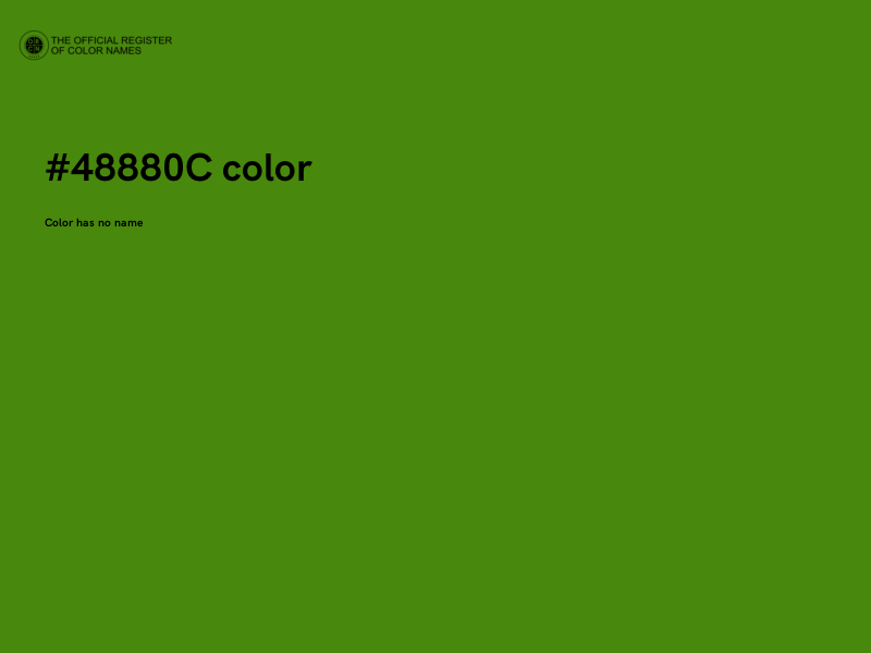 #48880C color image
