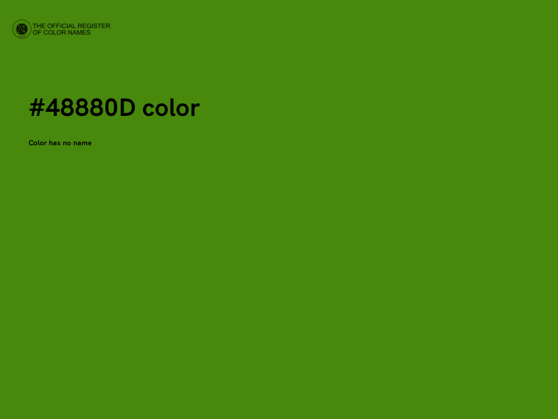 #48880D color image