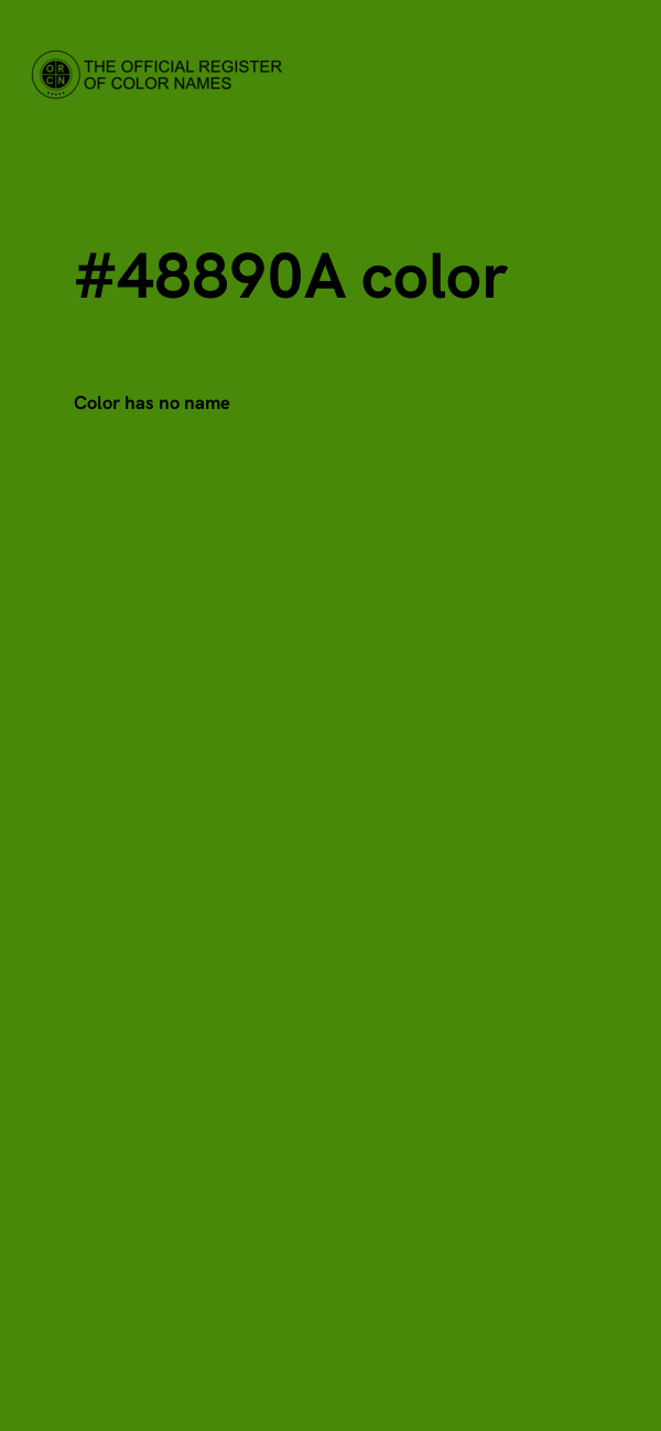 #48890A color image